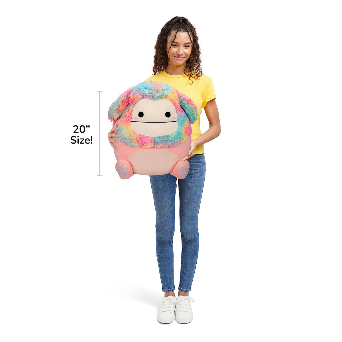 Squishmallows - Squishmallows 20" Diane the Peach Bigfoot | Jazwares