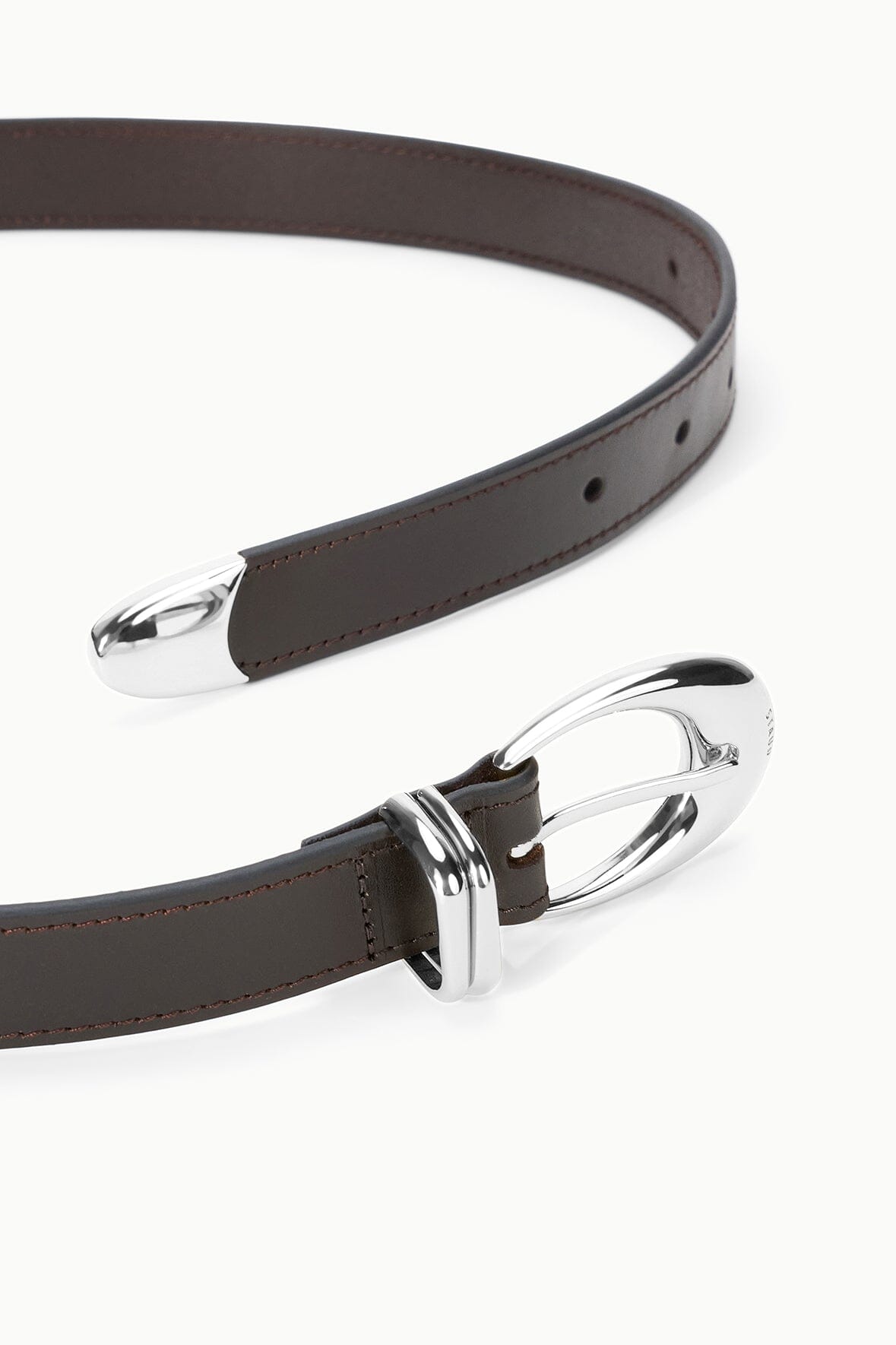 STAUD | Moon Metal Keeper Belt - 26 Mm Espresso