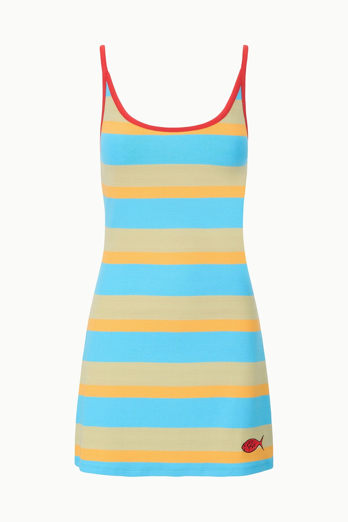 STAUD | Vespa Dress Sole Stripe