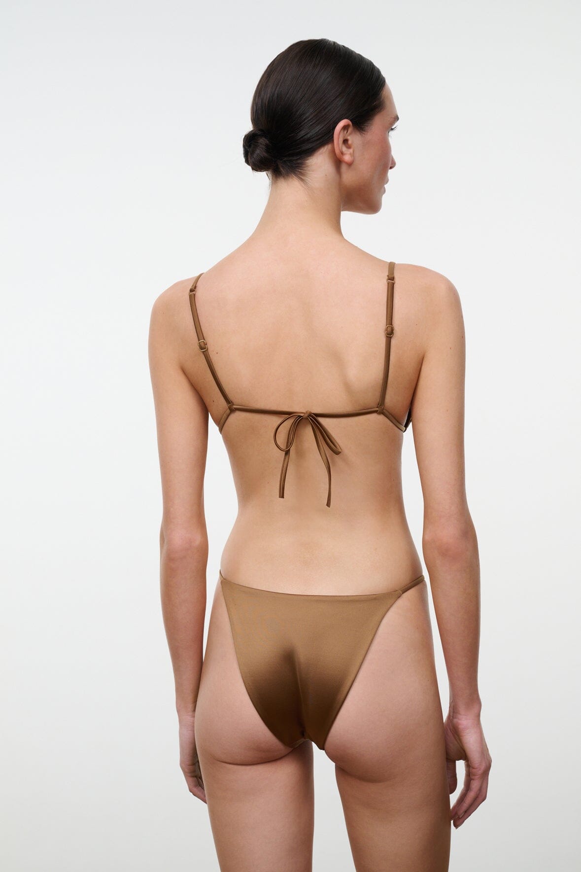 STAUD | Alexis Bikini Top Bronze