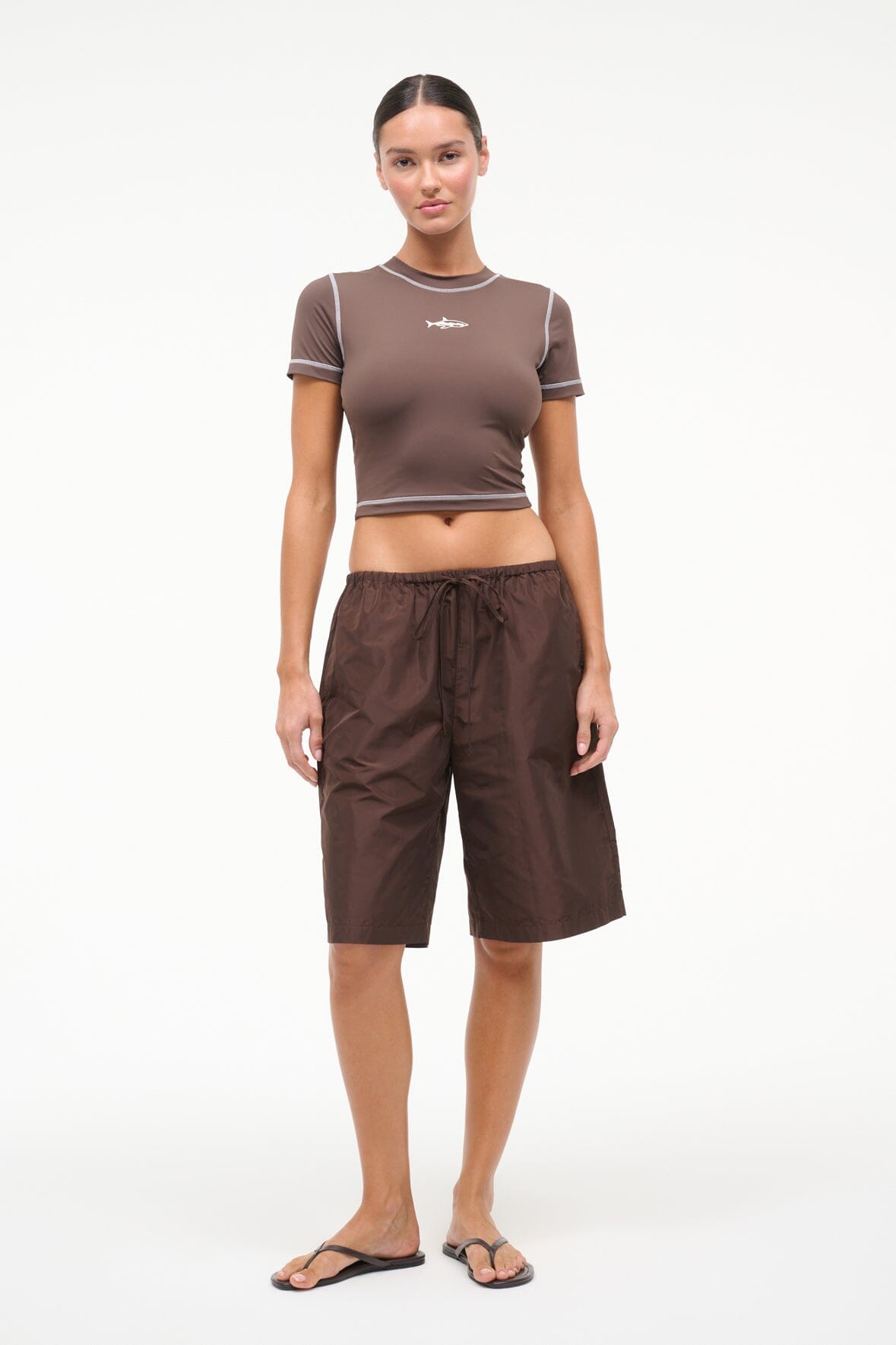 STAUD | Jett Top Java