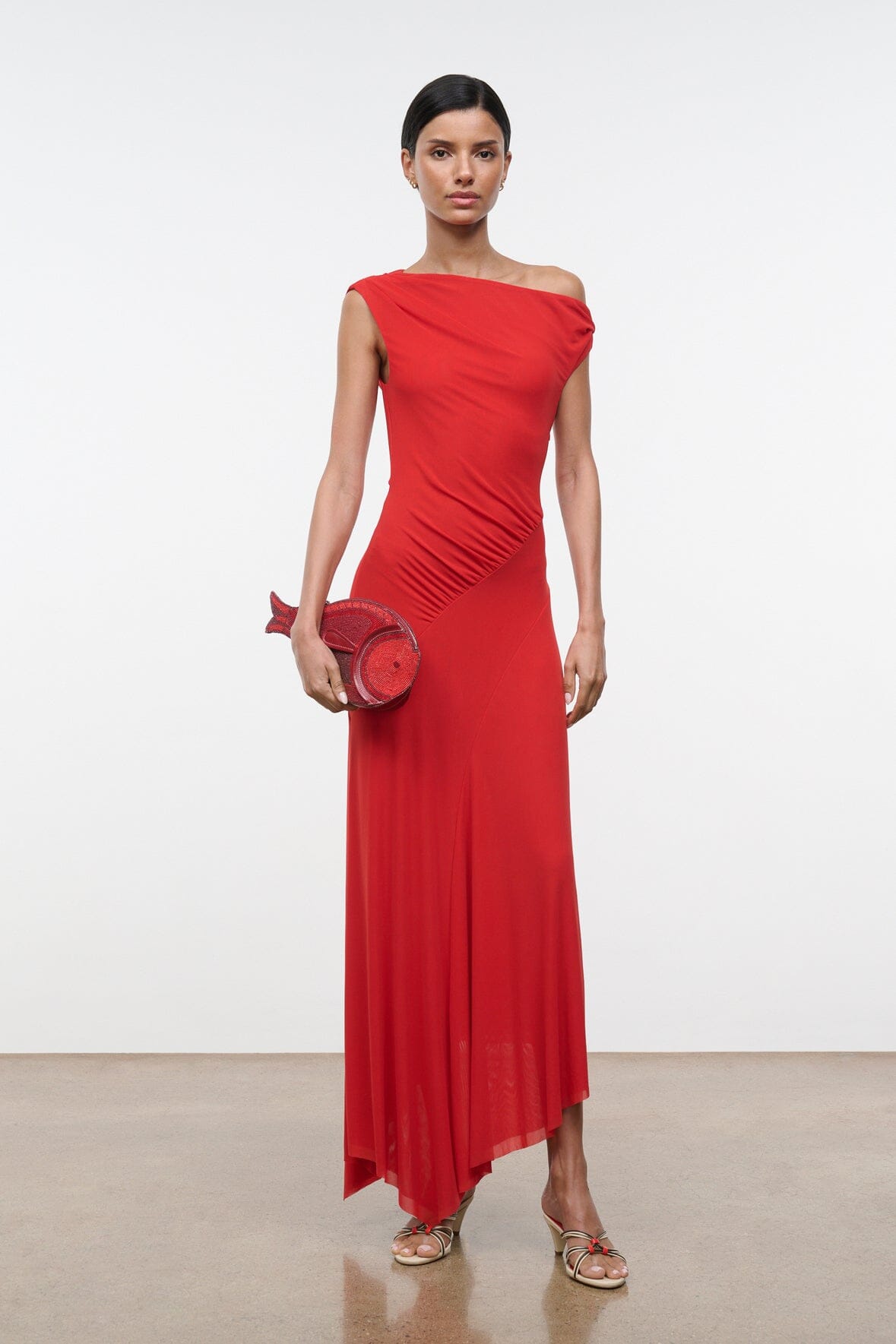 STAUD | Amaris Dress Tomato