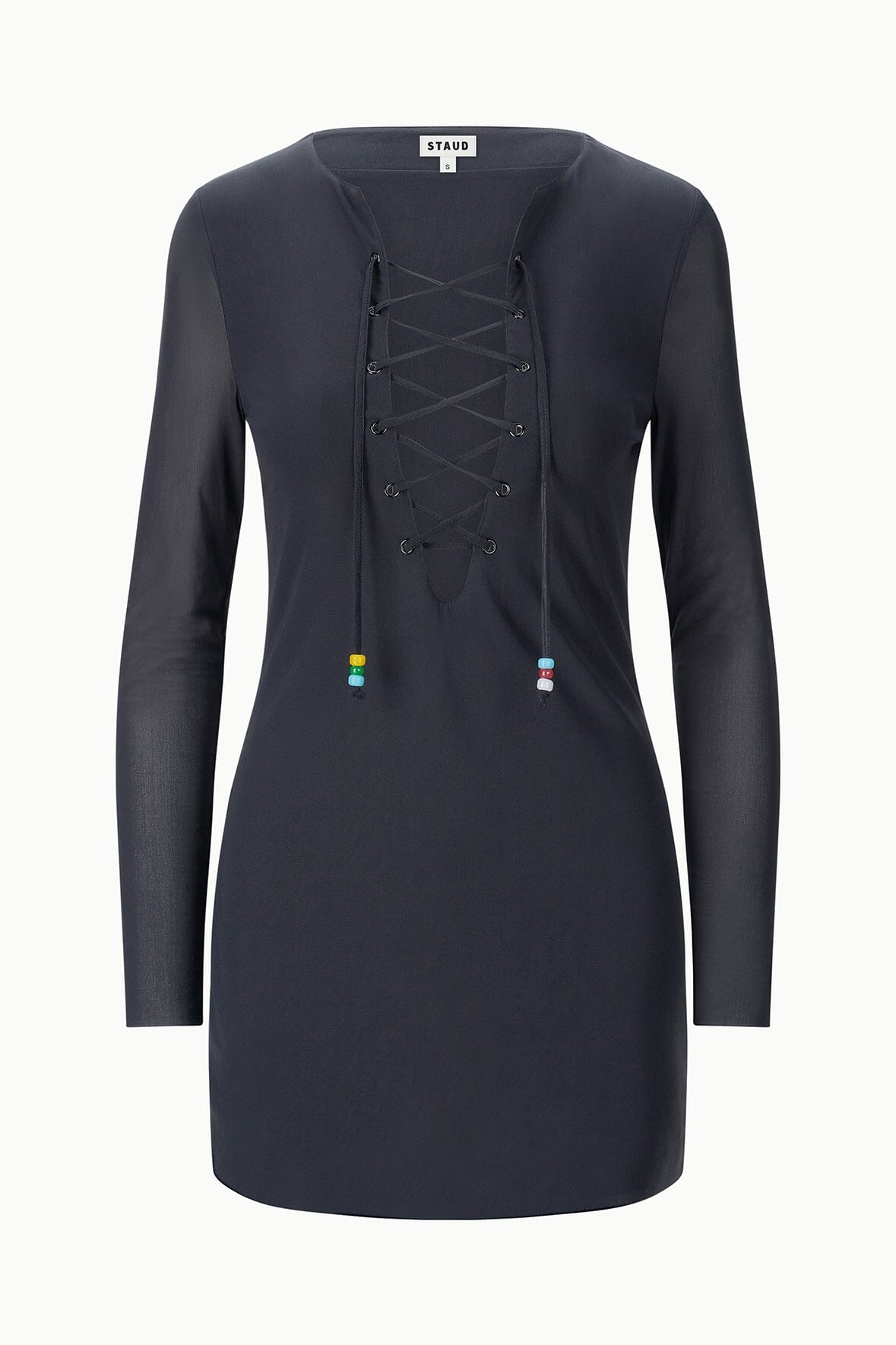 STAUD | Reve Mini Dress Black