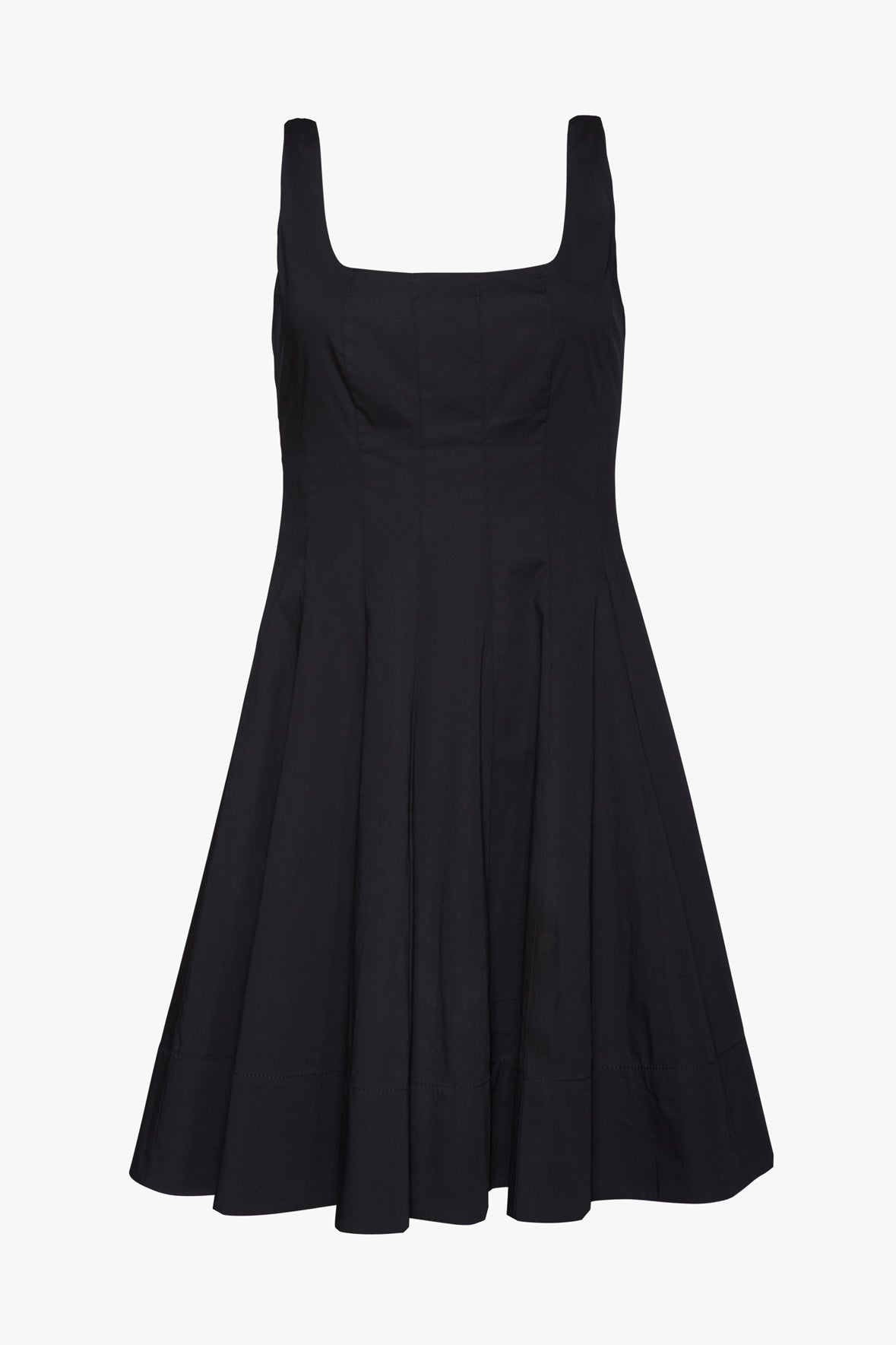 STAUD | Mini Wells Dress Black