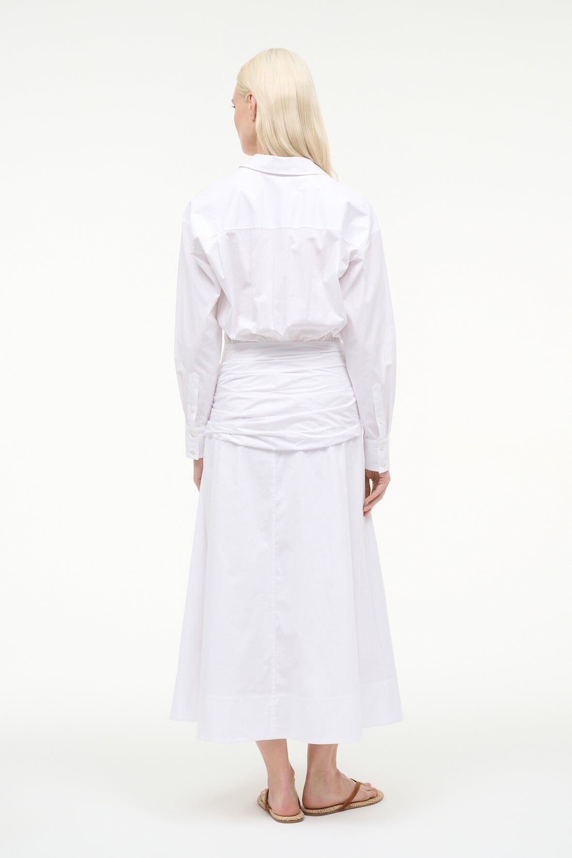 STAUD | Indya Dress White