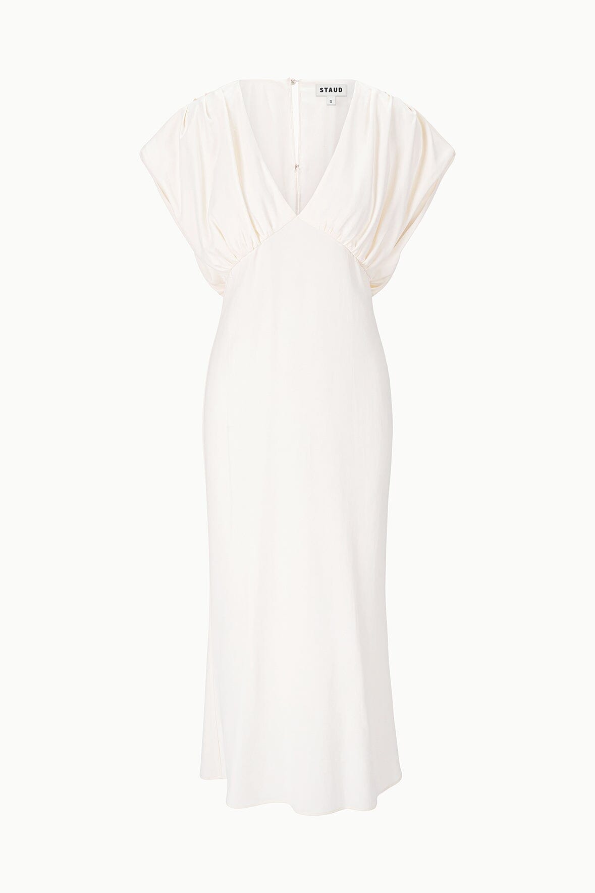STAUD | Char Dress Ivory