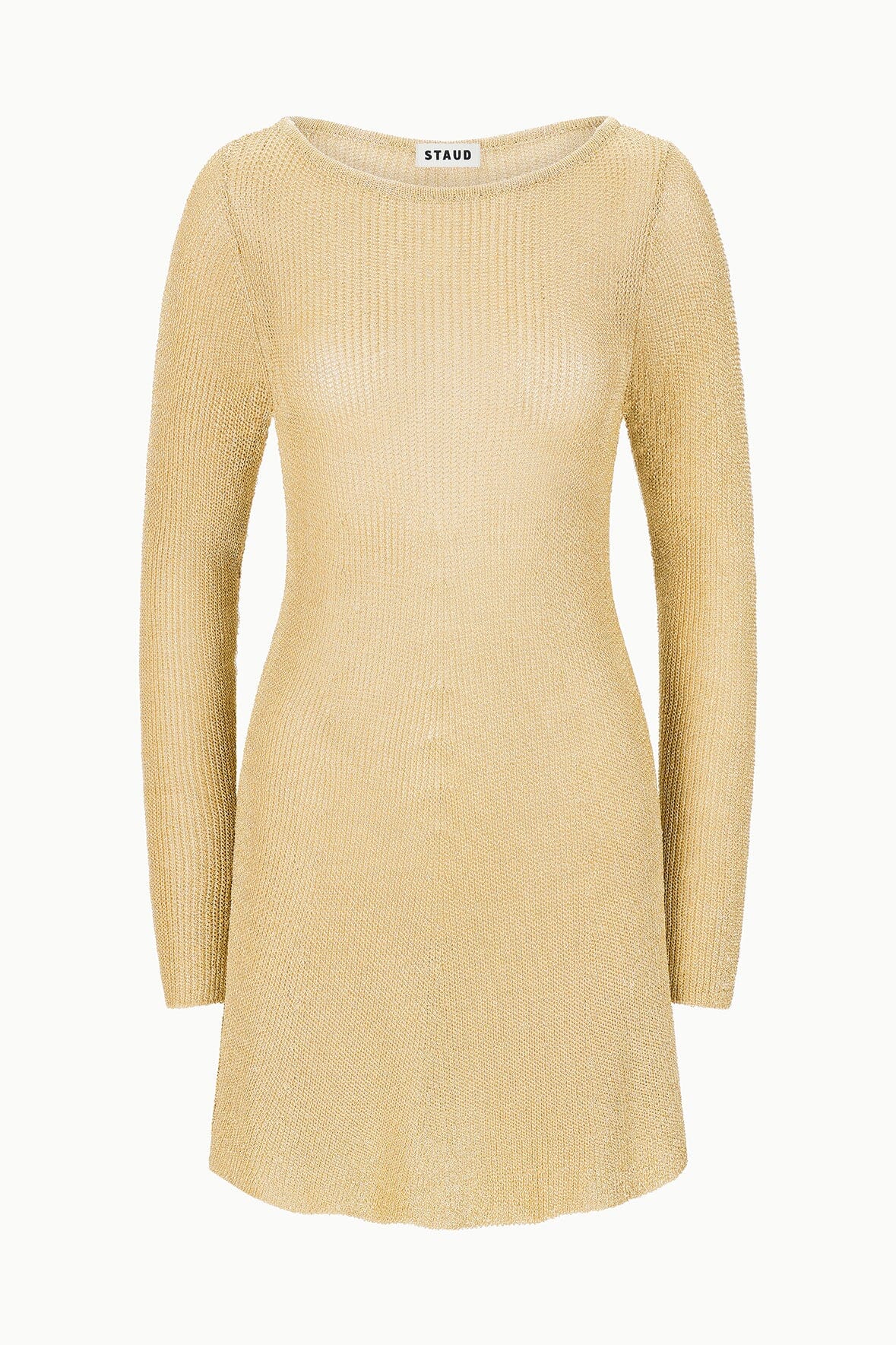 STAUD | Nikitta Mini Dress Gold