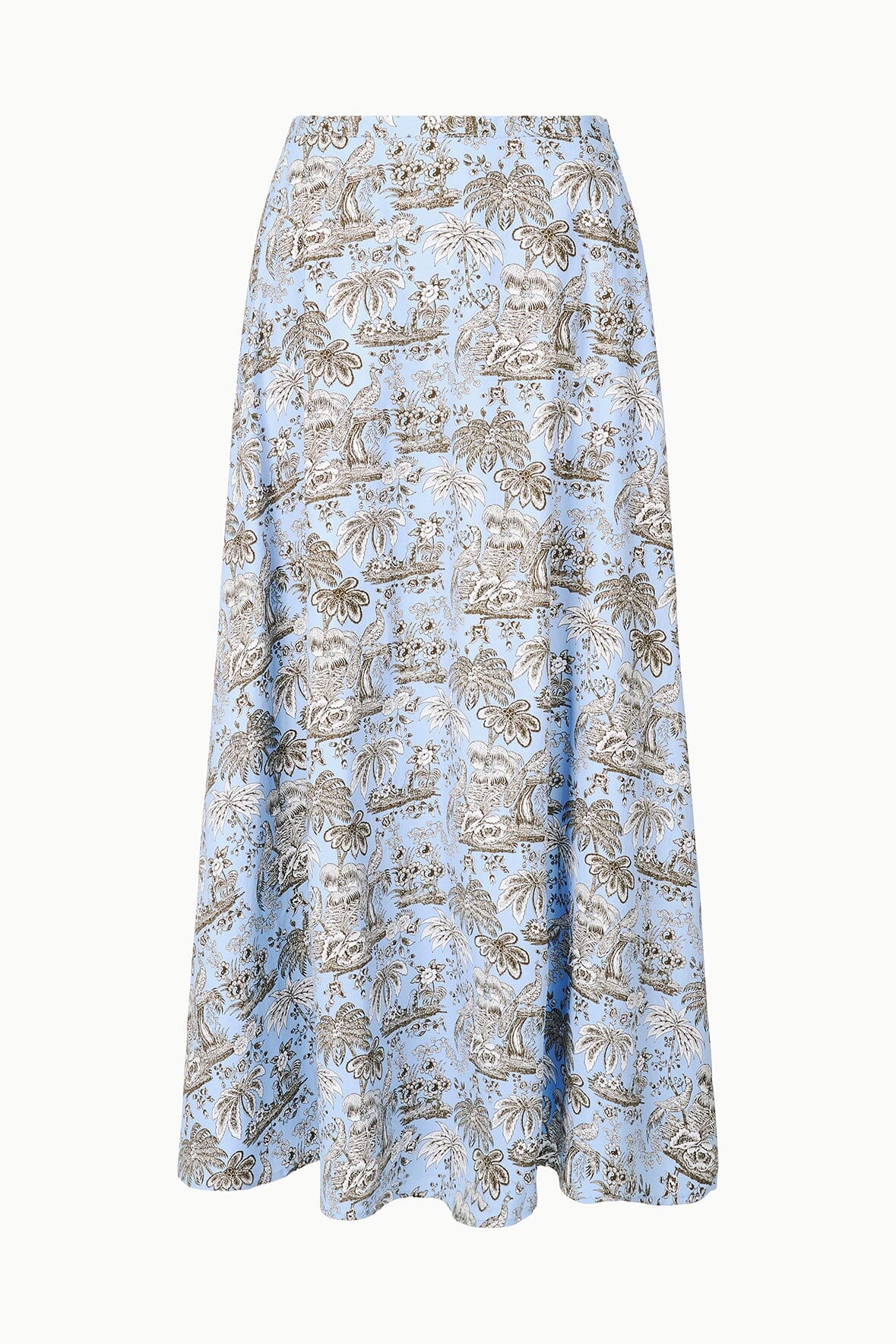 STAUD | Axel Skirt Sky Toile