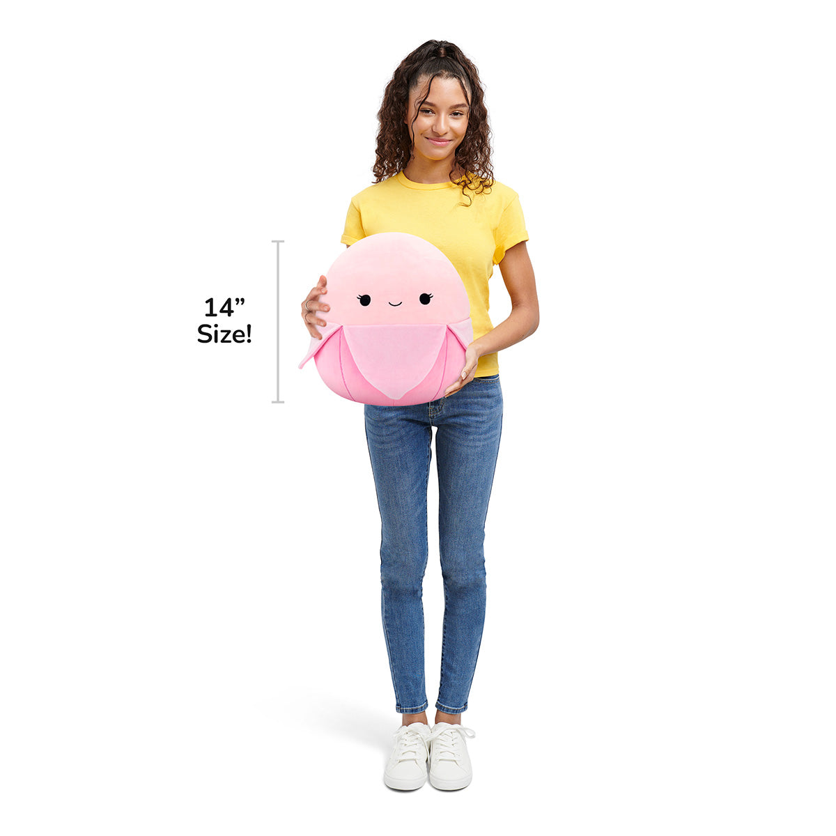 Squishmallows - Squishmallows 14" Lex Lex the Pastel Pink Banana | Jazwares