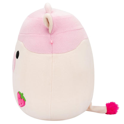 Squishmallows - Squishmallows 8" Select Series Caedyn the Strawberry Milk Scented Cow | Jazwares