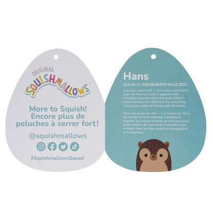 Squishmallows - Squishmallows 14" Hans the Brown Hedgehog | Jazwares