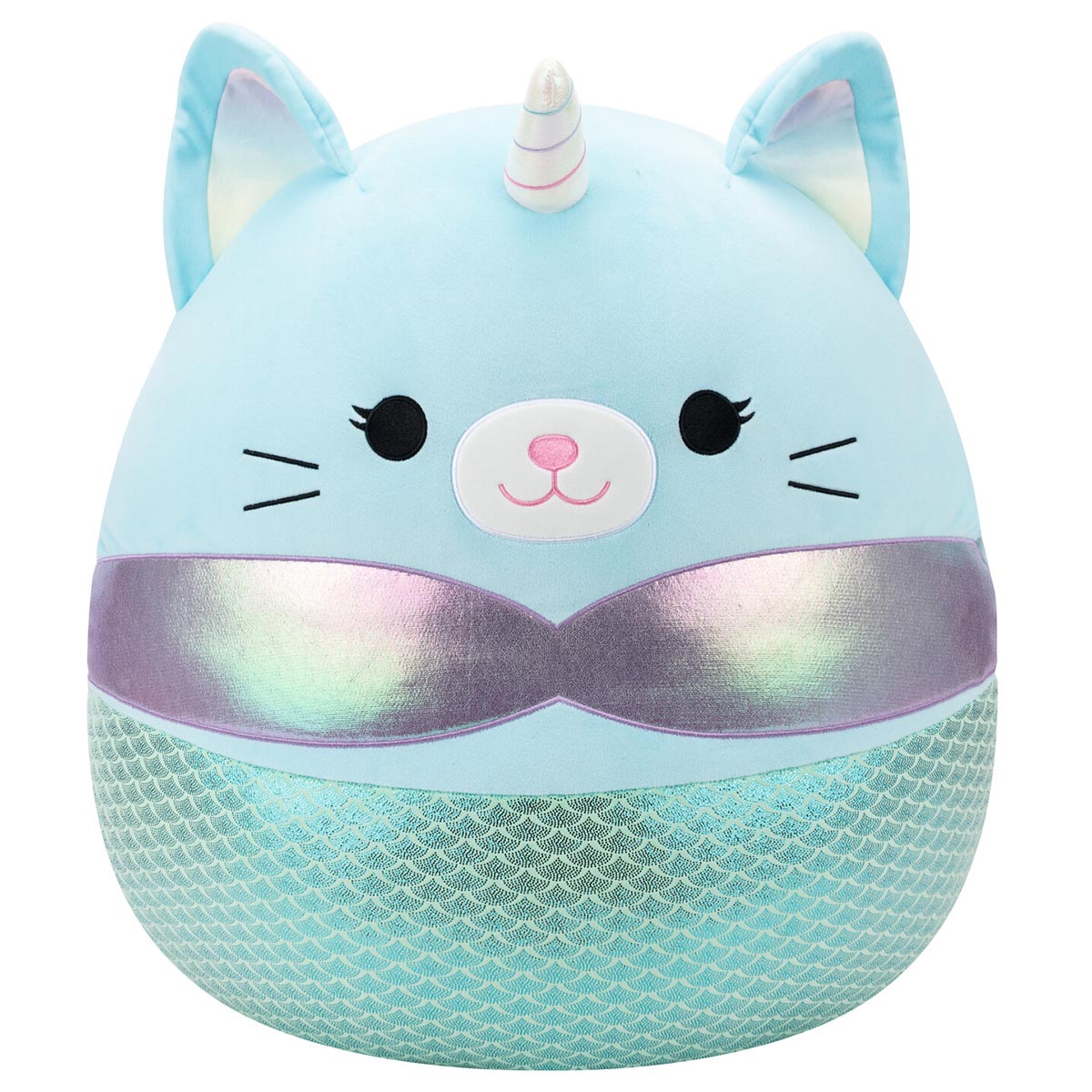 Squishmallows - Squishmallows 20" Svetlana the Teal Caticorn Mermaid | Jazwares