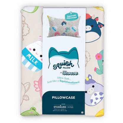 Squishmallows - SquishPillow Pillow Case Restie Besties | Jazwares