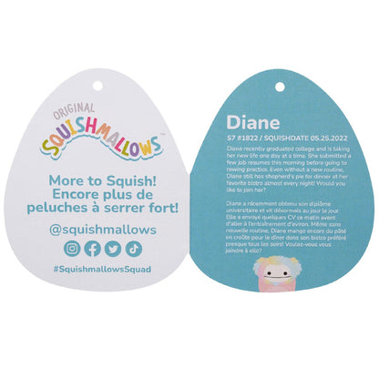 Squishmallows - Squishmallows 20" Diane the Peach Bigfoot | Jazwares