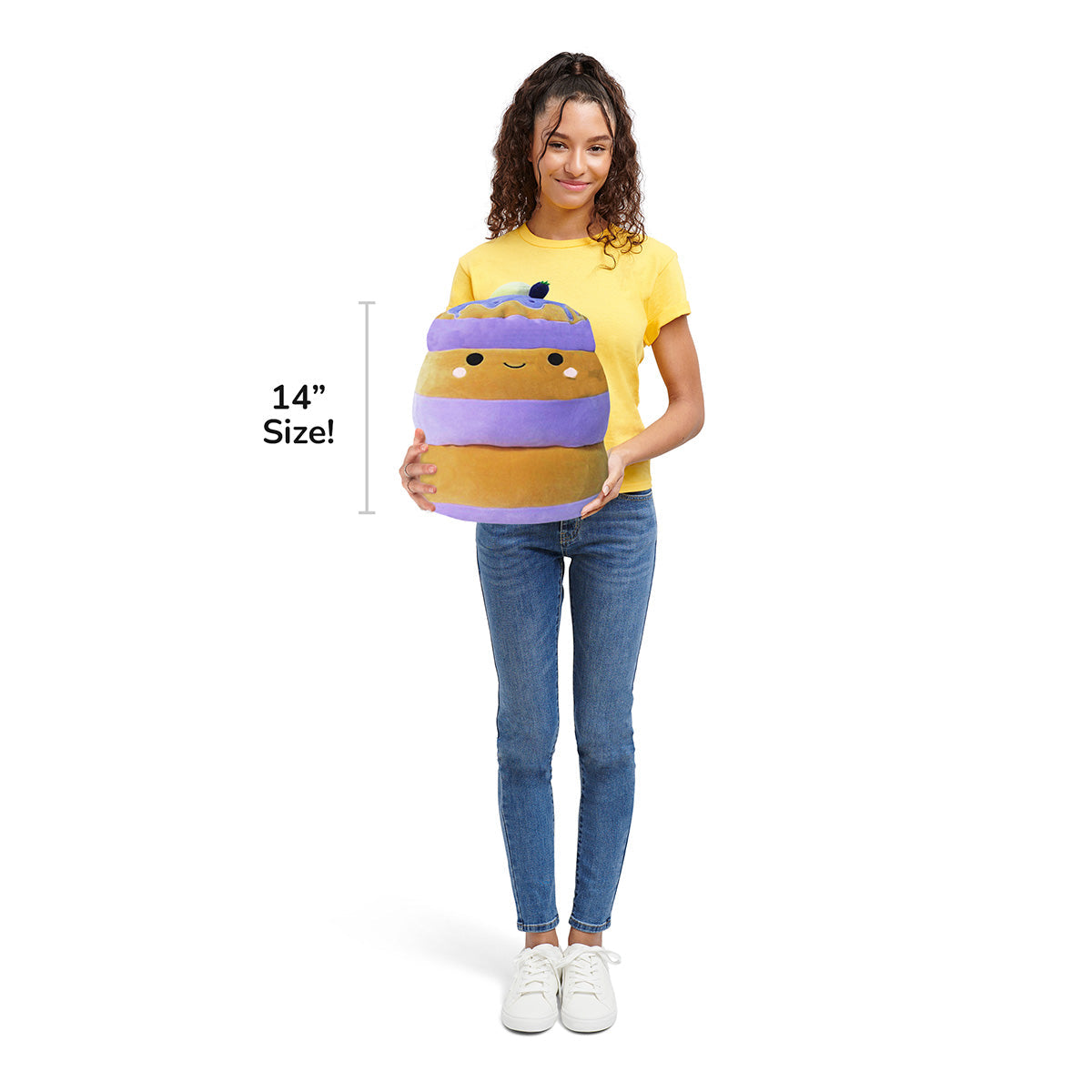 Squishmallows - Squishmallows 14" Paden the Blueberry Pancakes | Jazwares