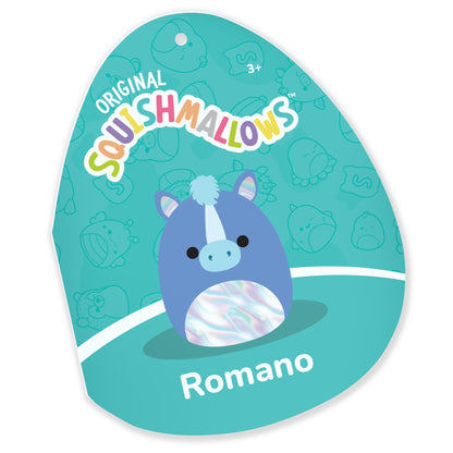 Squishmallows - Squishmallows 16" Mythical Creature Romano the Blue Hippocampus | Jazwares