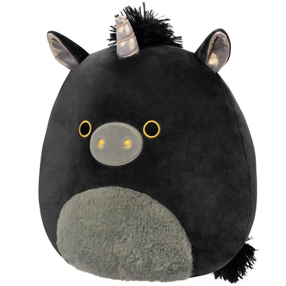 Squishmallows - Squishmallows 12" Nicolita the Black and Gold Unicorn | Jazwares
