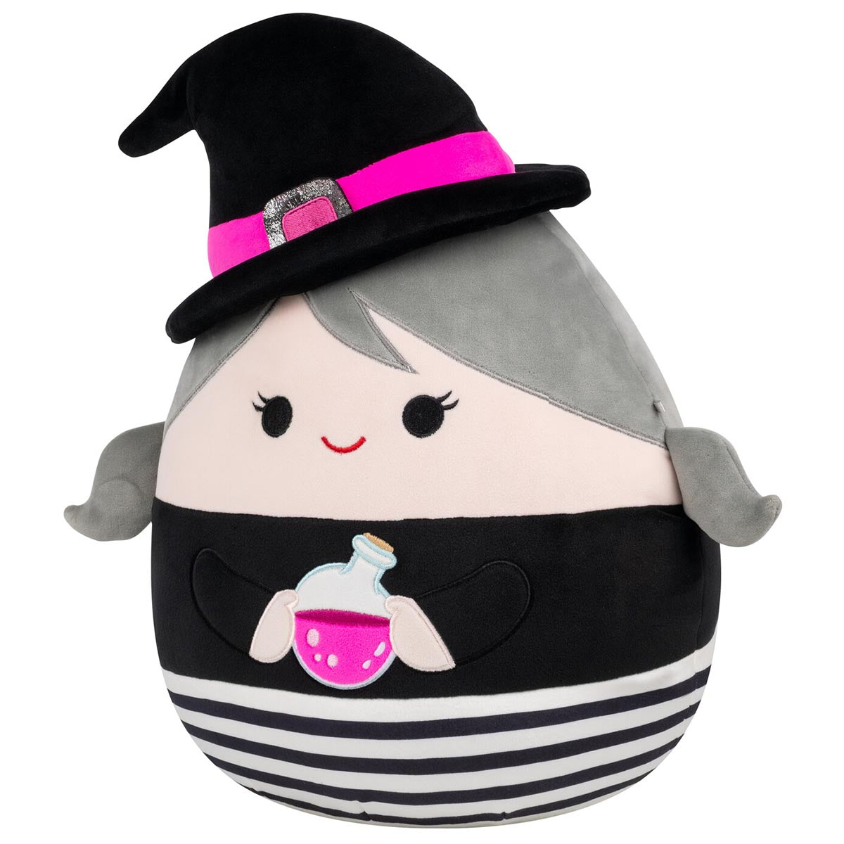 Squishmallows - Squishmallows 12" Agora the Witch With Grey Hair Holding Potion | Jazwares