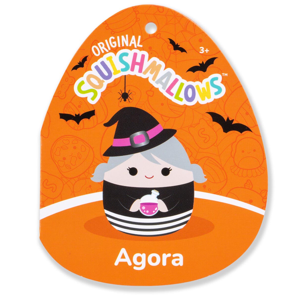Squishmallows - Squishmallows 12" Agora the Witch With Grey Hair Holding Potion | Jazwares