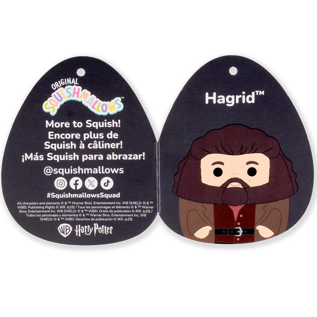Squishmallows - Squishmallows Harry Potter 12-Inch Hagrid Plush | Jazwares