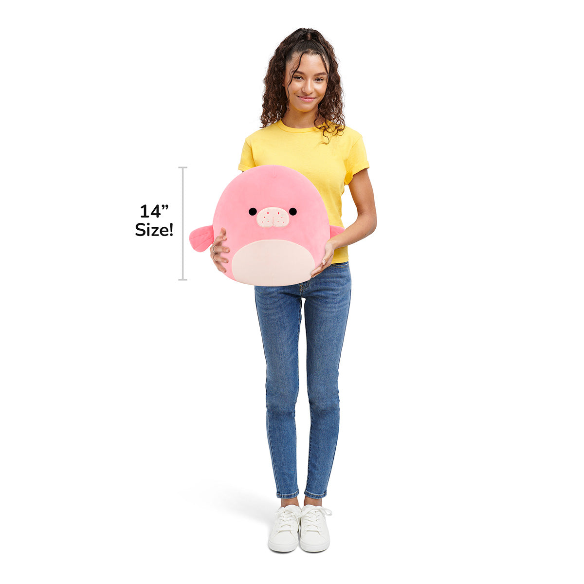 Squishmallows - Squishmallows 14" Morlai the Coral Manatee | Jazwares