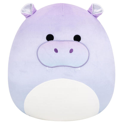 Squishmallows - Squishmallows 14" Benedict the Purple Gradient Hippo with Sparkly Ears | Jazwares