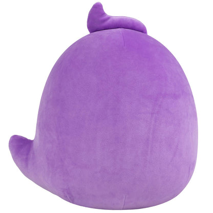 Squishmallows - Squishmallows 12" Jordon the Purple Ghost Holding Jack O'Lantern | Jazwares