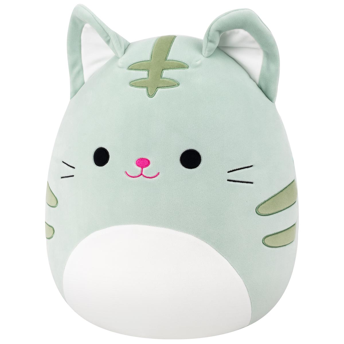 Squishmallows - Squishmallows 16" Chase the Green Tabby Cat | Jazwares