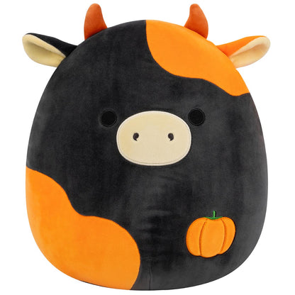 Squishmallows - Squishmallows 14" Jefferson the Black and Orange Cow | Jazwares