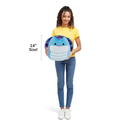 Squishmallows - Squishmallows 14" Suzmac the Blue Cobra | Jazwares