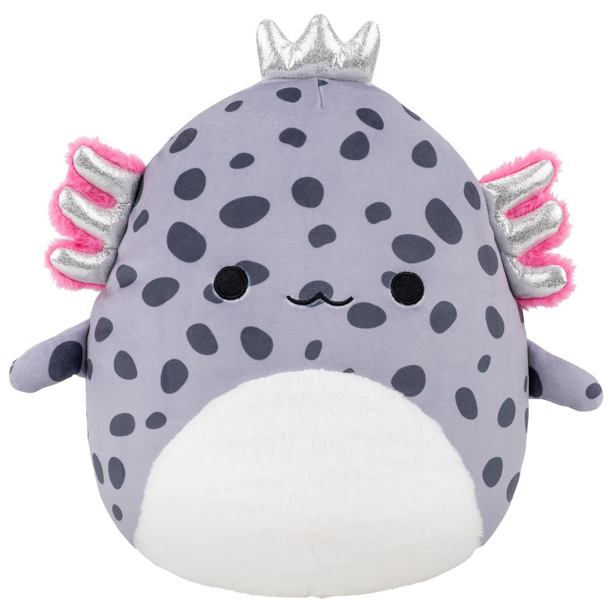 Squishmallows - Squishmallows 12" Avana the Spotted Axolotl with Silver Crown | Jazwares
