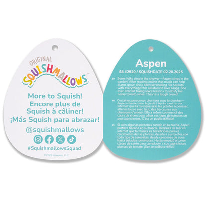 Squishmallows - Squishmallows 8" Aspen the Sea Green Jackalope with Iridescent Horns | Jazwares