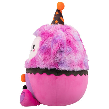Squishmallows - Squishmallows 20" Woxie the Magenta Bigfoot in Clown Costume | Jazwares