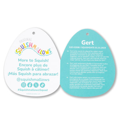 Squishmallows - Squishmallows 20-Inch Gert the Maroon and Black Mushroom | Jazwares