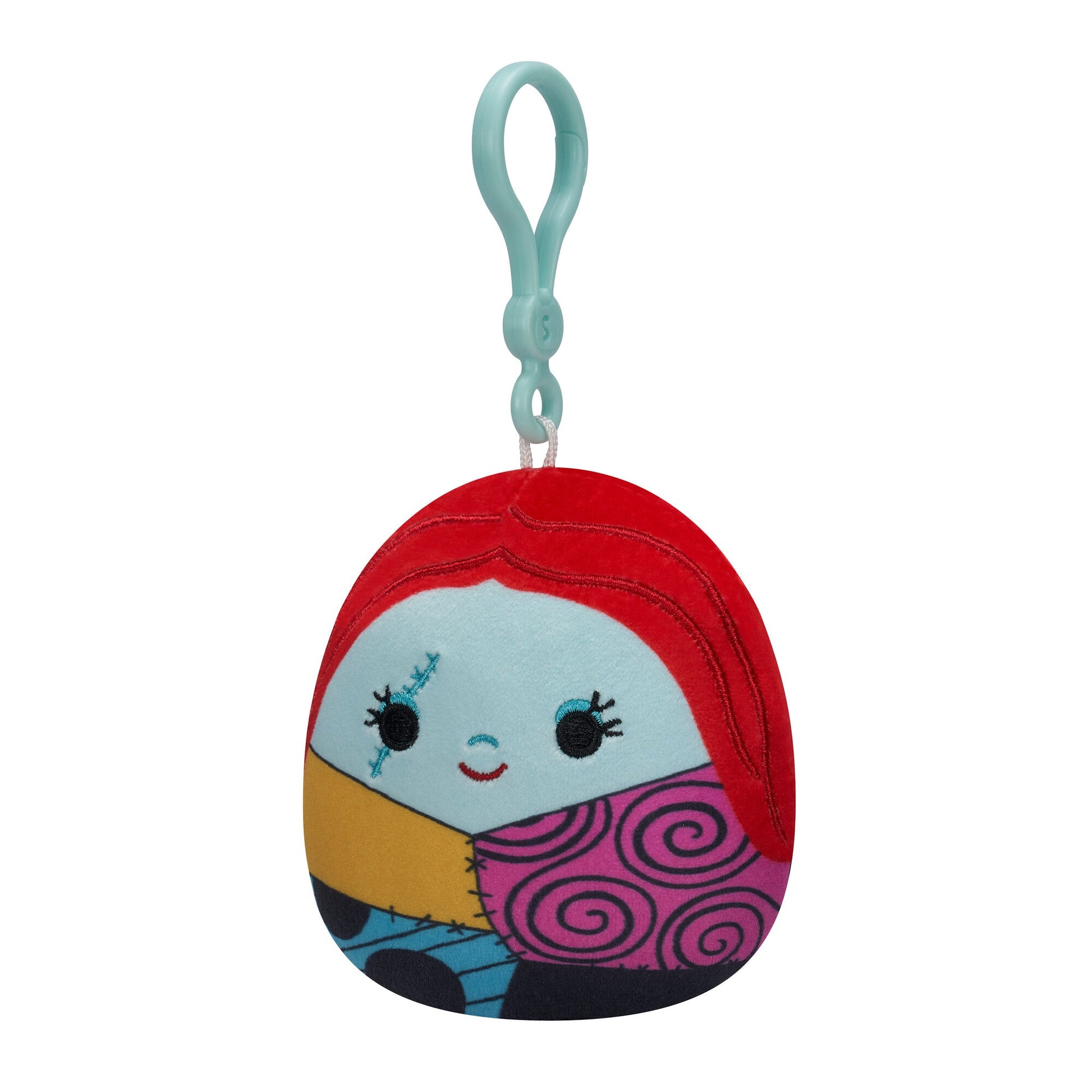 Squishmallows - Squishmallows 3.5-Inch Disney Jack Skellington and Sally Clip 2-Pack | Jazwares
