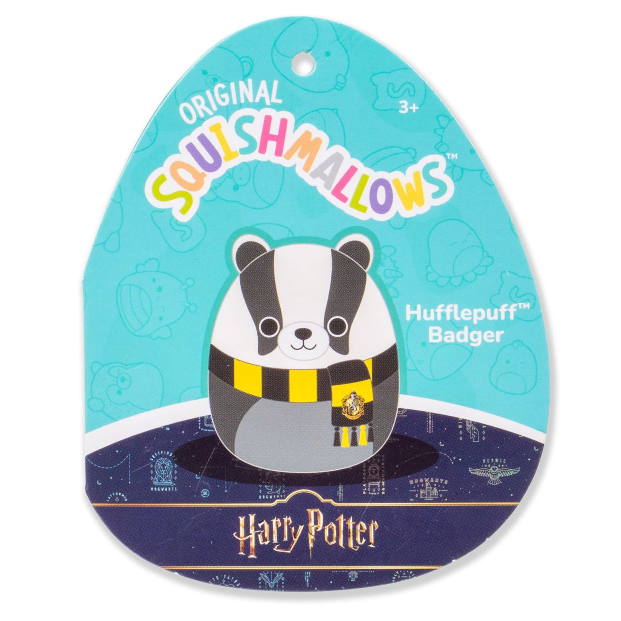 Squishmallows - Squishmallows 3.5" Harry Potter House Animals Clip 4-Pack | Jazwares