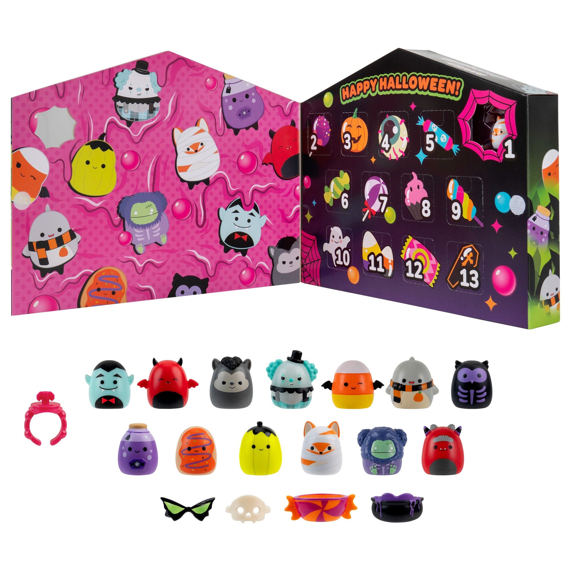 Squishmallows - Squish-a-longs Halloween Countdown Calendar | Jazwares
