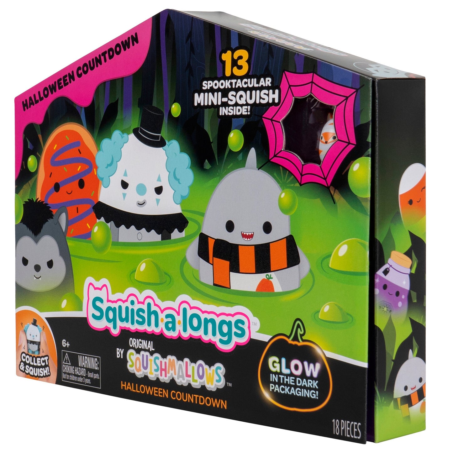 Squishmallows - Squish-a-longs Halloween Countdown Calendar | Jazwares