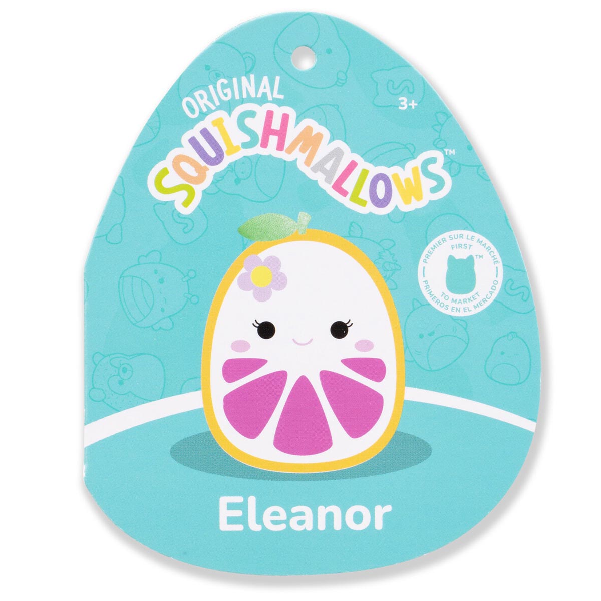 Squishmallows - Squishmallows 5" Eleanor the Yellow Grapefruit | Jazwares