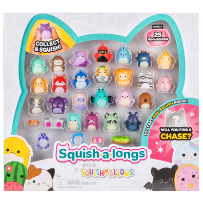 Squishmallows - Squish-a-longs Mini-Squish 25-Pack | Jazwares