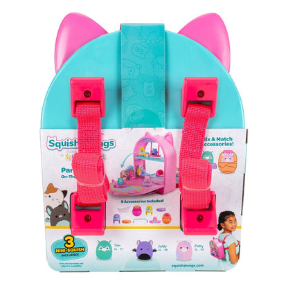 Squishmallows - Squish-a-longs Party Pack On-the-Go Playset | Jazwares