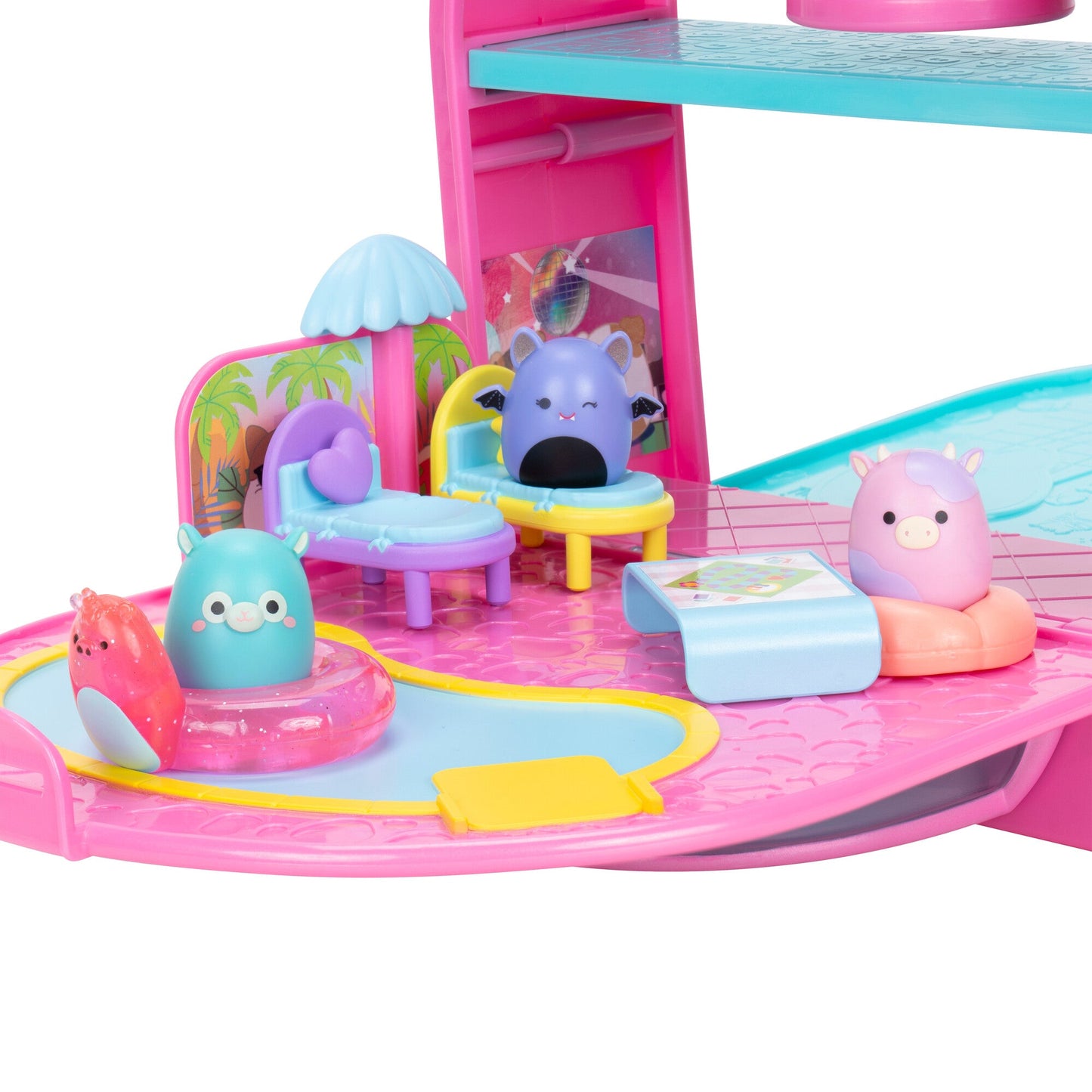 Squishmallows - Squish-a-longs Party Pack On-the-Go Playset | Jazwares