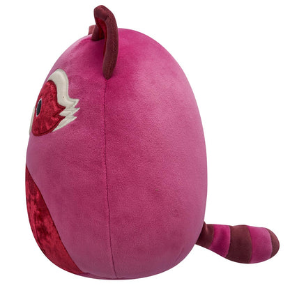 Squishmallows - Squishmallows 8" Olivieri the Maroon Raccoon with Velvet Accents | Jazwares