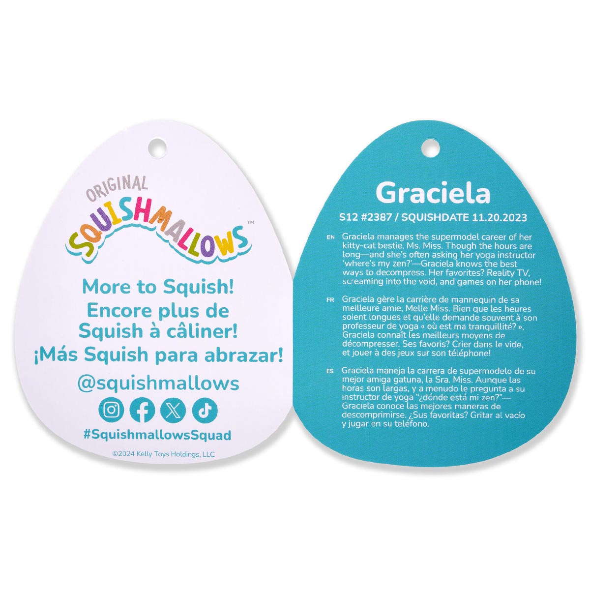 Squishmallows - Squishmallows 12" Graciela the Mint Barrel Cactus | Jazwares