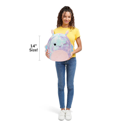 Squishmallows - Squishmallows 14" Dottie Pink and Blue Tie-Dye Sea Slug | Jazwares