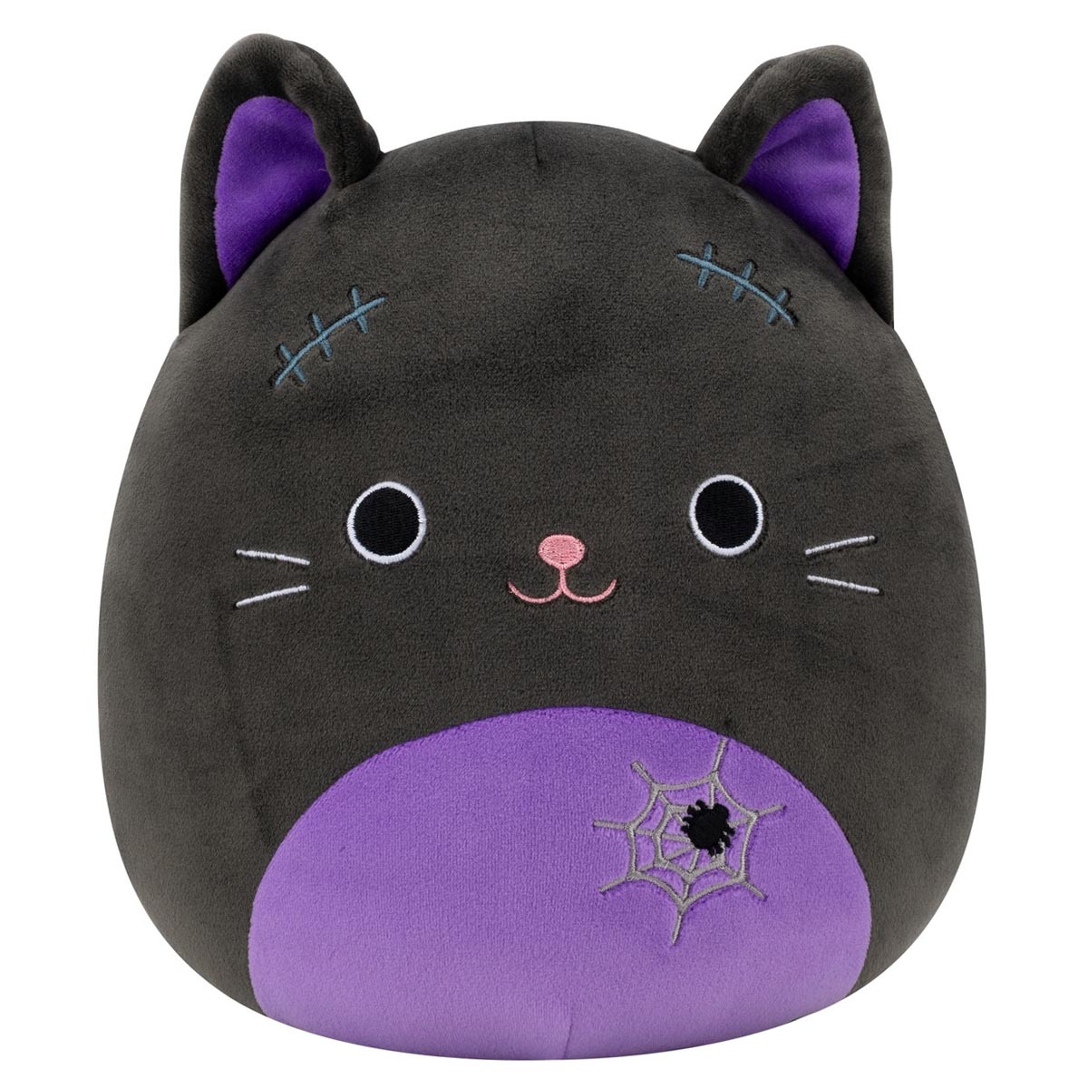 Squishmallows - Squishmallows 8" Autumn the Black Cat with Purple Belly | Jazwares