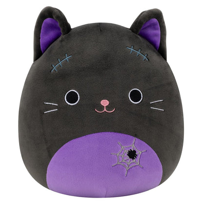 Squishmallows - Squishmallows 8" Autumn the Black Cat with Purple Belly | Jazwares