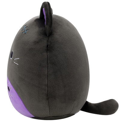 Squishmallows - Squishmallows 8" Autumn the Black Cat with Purple Belly | Jazwares
