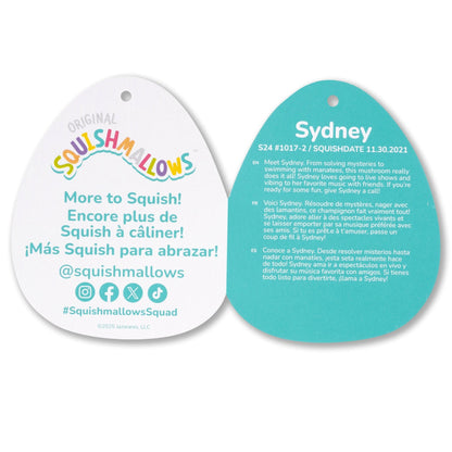 Squishmallows - Squishmallows 24" Sydney the Teal Spotted Mushroom | Jazwares