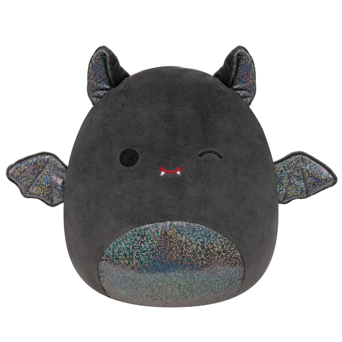 Squishmallows - Squishmallows 8" Emily the Black Bat with Sparkly Belly | Jazwares
